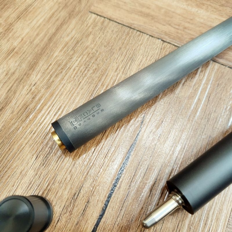 Cơ bida phá nhảy The Crack HEIDEN ngọn Full Carbon, tẩy phá Bakelite.