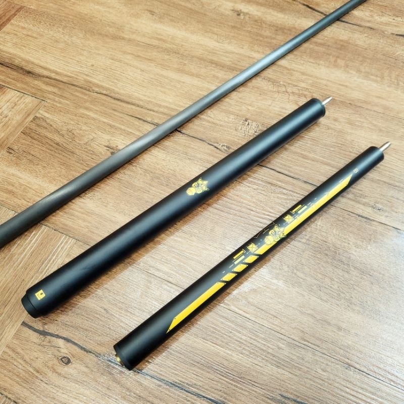 Cơ bida phá nhảy The Crack HEIDEN ngọn Full Carbon, tẩy phá Bakelite.