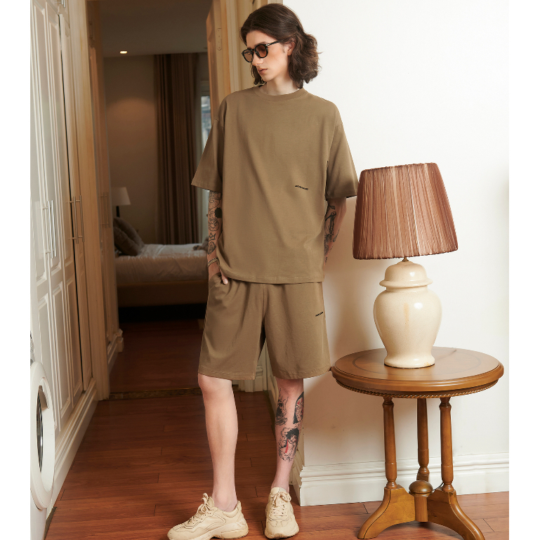 Áo phông Another Couture - Nâu - in Nhung AAP014