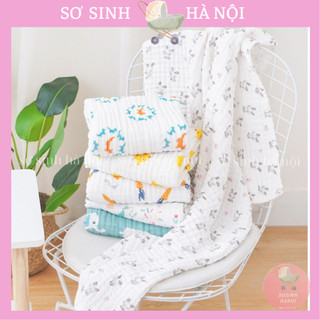 Khăn tắm xô cao cấp 6 lớp xuất nhật bé trai / bé gái