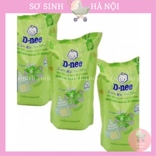 Nước rửa bình sữa dnee ra loại organic 600ml date mới nhất