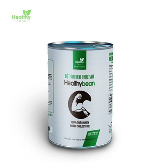 Bột Protein HealthyBean hỗ trợ Tăng Cơ - Đốt Mỡ Dạng Lon