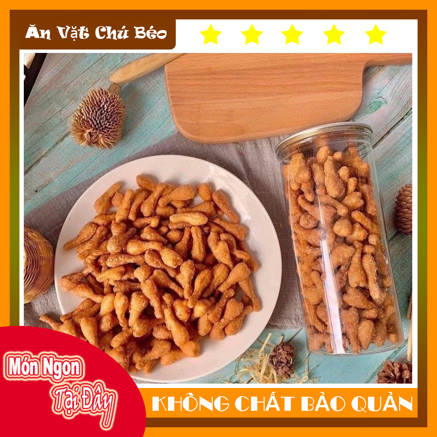 Quẩy Đùi Gà Sấy Phô Mai 500G Quẩy Đùi Gà Không Chất Bảo Quản Quẩy Đùi Gà Béo Ngậy