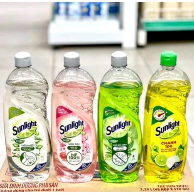 [Chính hãng] Nước rửa chén Sunlight 400ml, 750ml