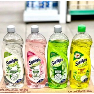 Nước rửa chén Sunlight 400ml, 750ml