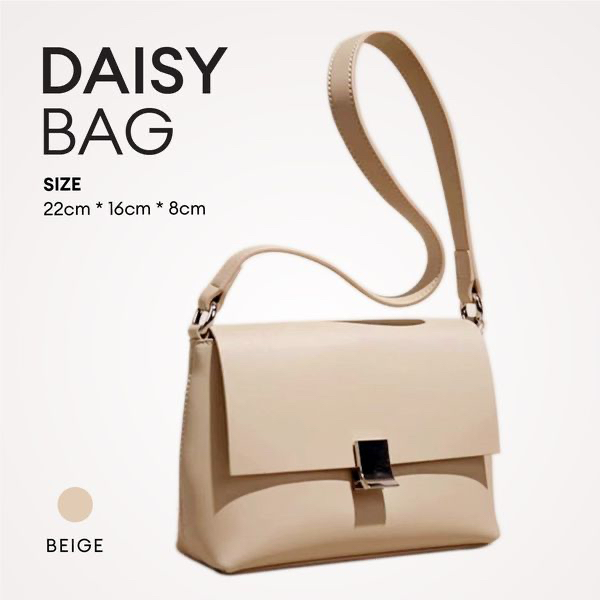 ENSO - DAISY BAG, Túi Xách Da Thật Thanh Lịch Và Sang Trọng