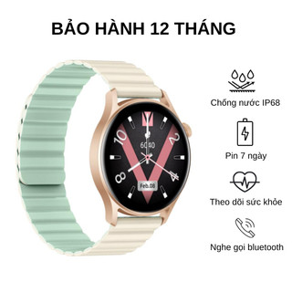 Đồng hồ thông minh kieslect lora 2 | vàng | 1.3 inch | nghe gọi bluetooth