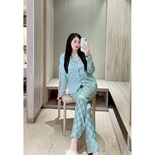 Bộ Lụa Gấm Tay dài Quần Dài
