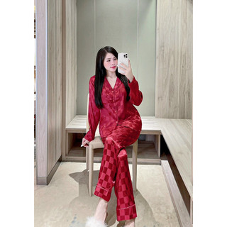 Bộ Lụa Gấm Tay dài Quần Dài