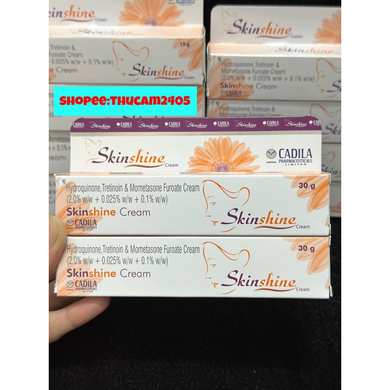 Skinshine cream  giảm thâm nám ,tàn nhang chống lão hoá da ,trắng da .