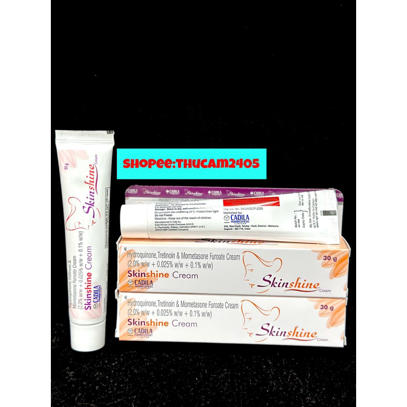 Skinshine cream  giảm thâm nám ,tàn nhang chống lão hoá da ,trắng da .