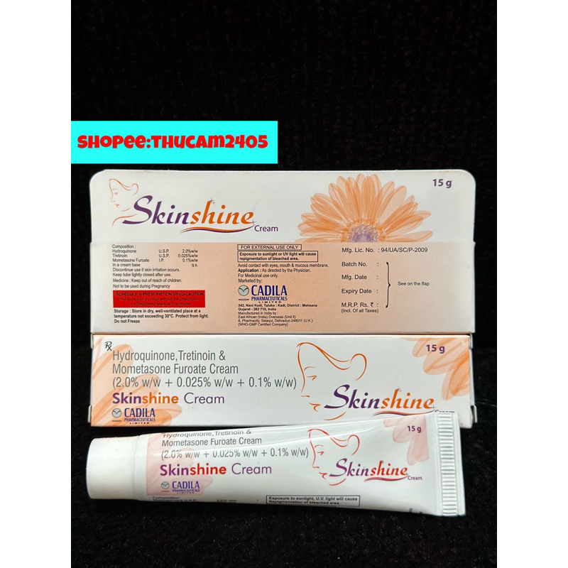 Skinshine cream  giảm thâm nám ,tàn nhang chống lão hoá da ,trắng da .
