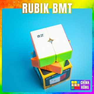 Rubik 2x2 QiYi QiDi S2 Stickerless, Rubic 2 Tầng Đồ Chơi Trí Tuệ Trẻ Em
