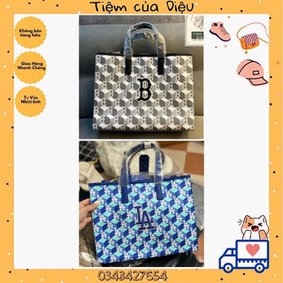 Túi Tote - Túi xách MLB Monogram Diamond Jaccquard chính hãng