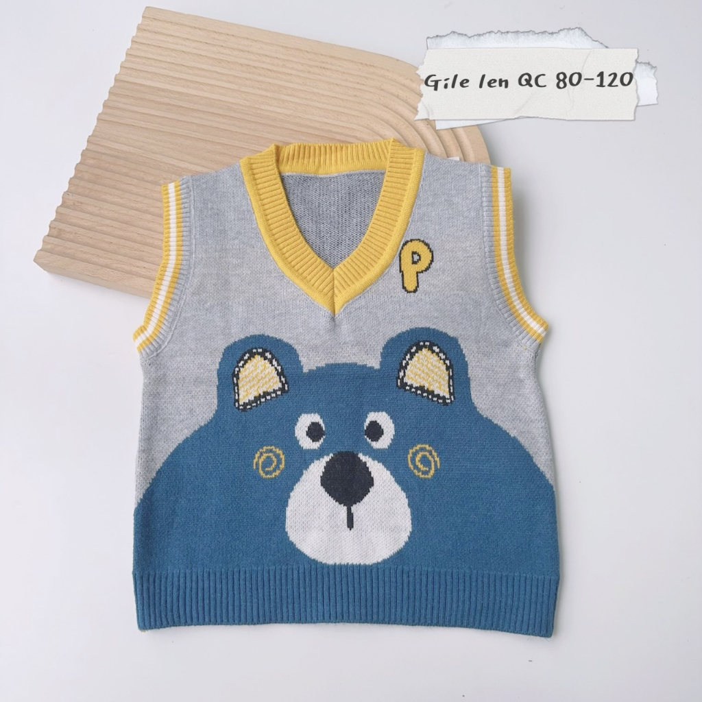 Áo ghi lê cao cấp cho bé trai