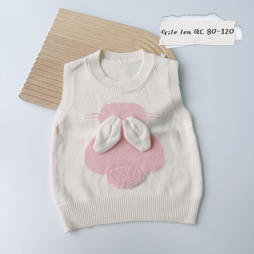 Áo ghi lê len cao cấp cho bé gái