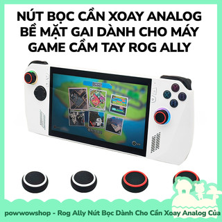 Rog ally nút bọc cần xoay analog bề mặt gai dành cho máy chơi game cầm tay console rog ally barb