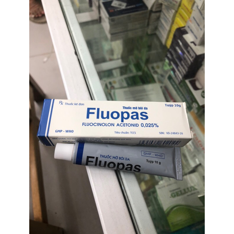 Kem bôi ngoài da Fluopas