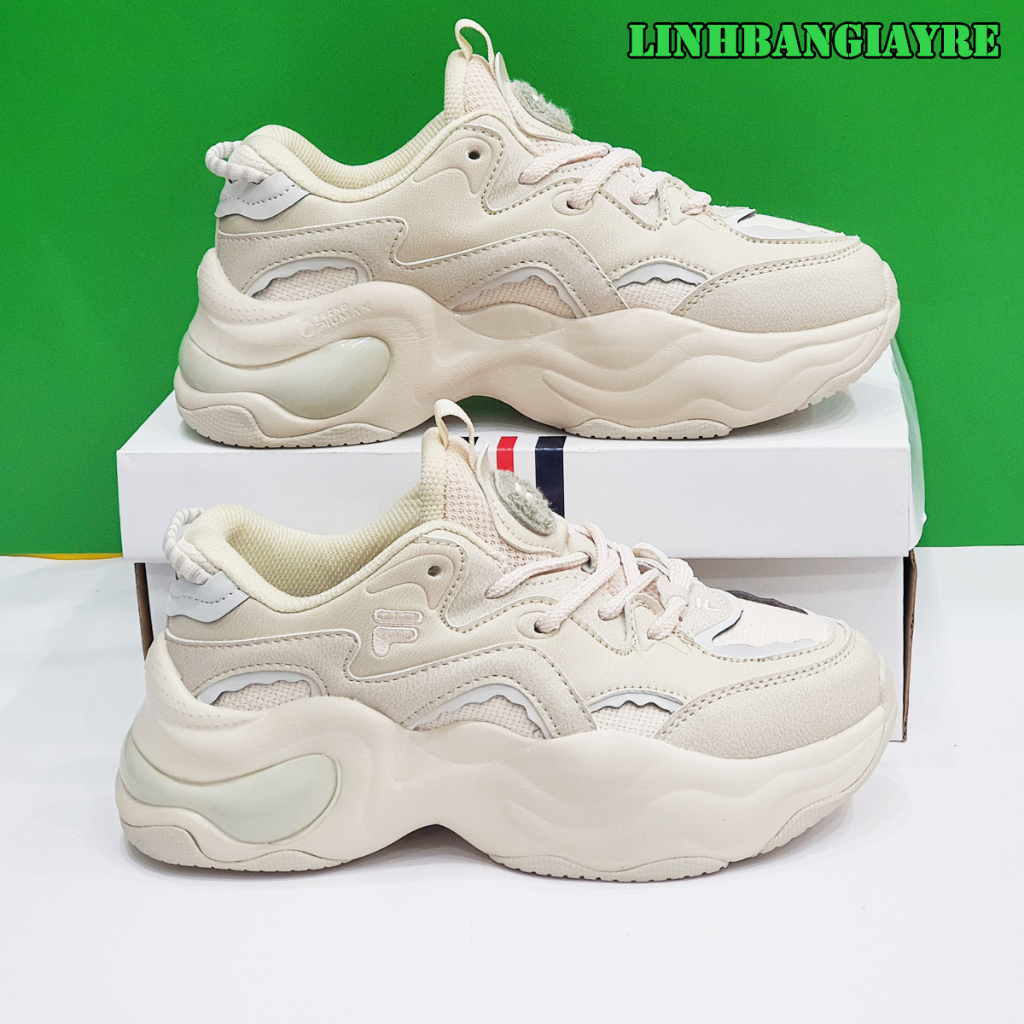 Giày Thể Thao Nữ Fi.la Bubble Hot 2023, Hack Dáng 8cm, Siêu Chất, Hàng SC, Bản Trung Quốc