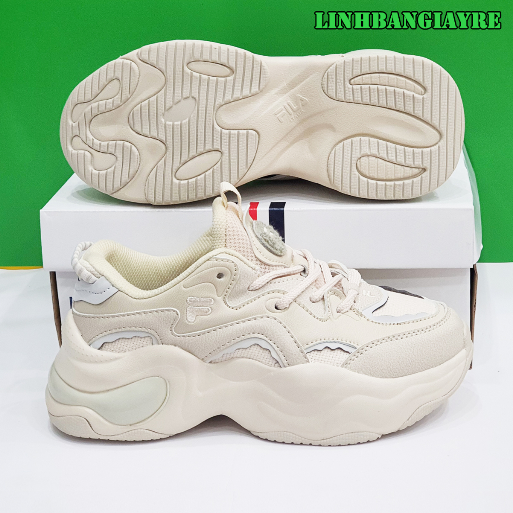 Giày Thể Thao Nữ Fi.la Bubble Hot 2023, Hack Dáng 8cm, Siêu Chất, Hàng SC, Bản Trung Quốc