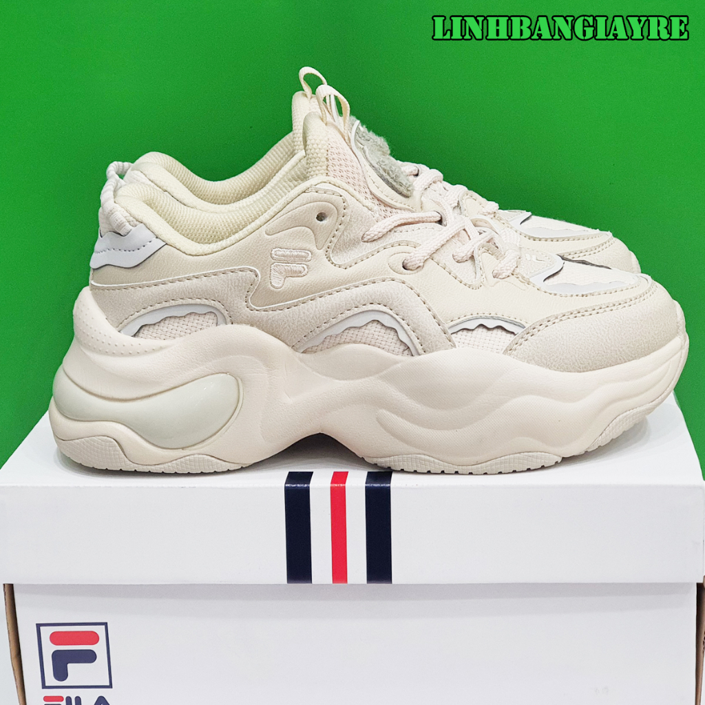 Giày Thể Thao Nữ Fi.la Bubble Hot 2023, Hack Dáng 8cm, Siêu Chất, Hàng SC, Bản Trung Quốc