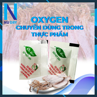 Gói hút ẩm cho Thực phẩm  NUDRY Oxygen 30cc dùng cho Bánh Trung Thu các loại bánh cá khô