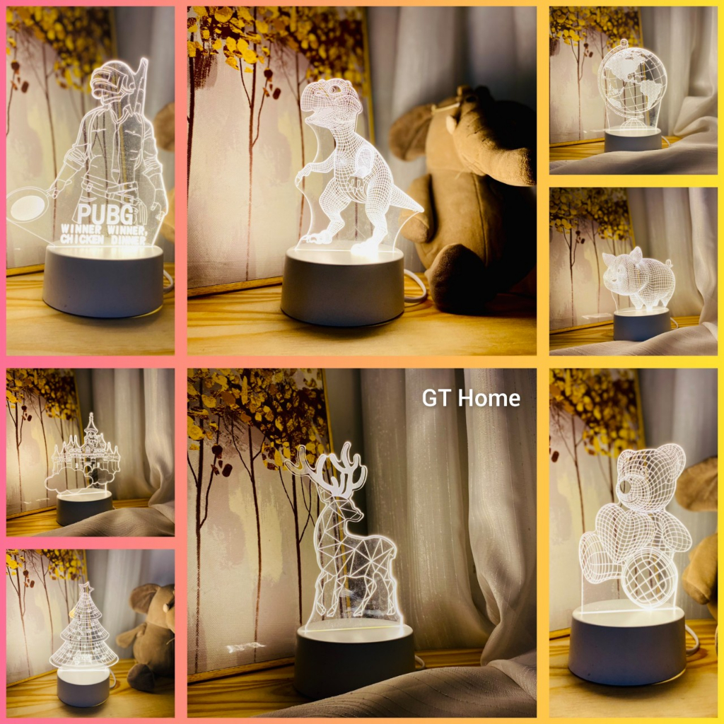 Đèn ngủ tháp 3D - Đèn LED trang trí, decor, làm quà tặng | BigBuy360 - bigbuy360.vn