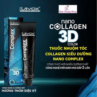 Thuốc nhuộm tóc siêu dưỡng Collagen Nano Complex Lavox 100ml
