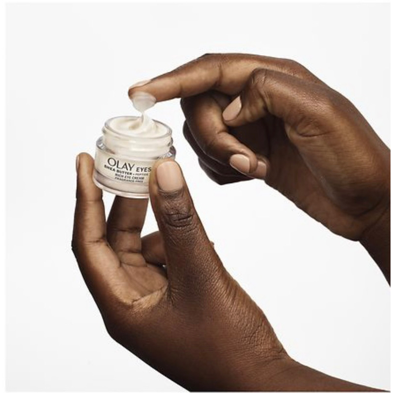 USA_Kem dưỡng mắt Olay EYES SHEA BUTTER + PEPTIDE24 Rich Eye Cream