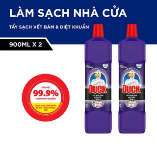 Tẩy nhà tắm Con Vịt Duck tím chai 900ml