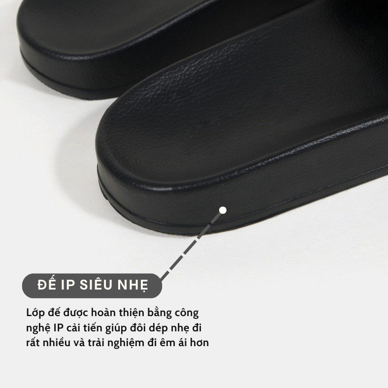 Dép quai ngang nam nữ M Masler-MT màu navy với thiết kế đế chống trơn trượt, chống nước và lớp quai thoáng khí MT9