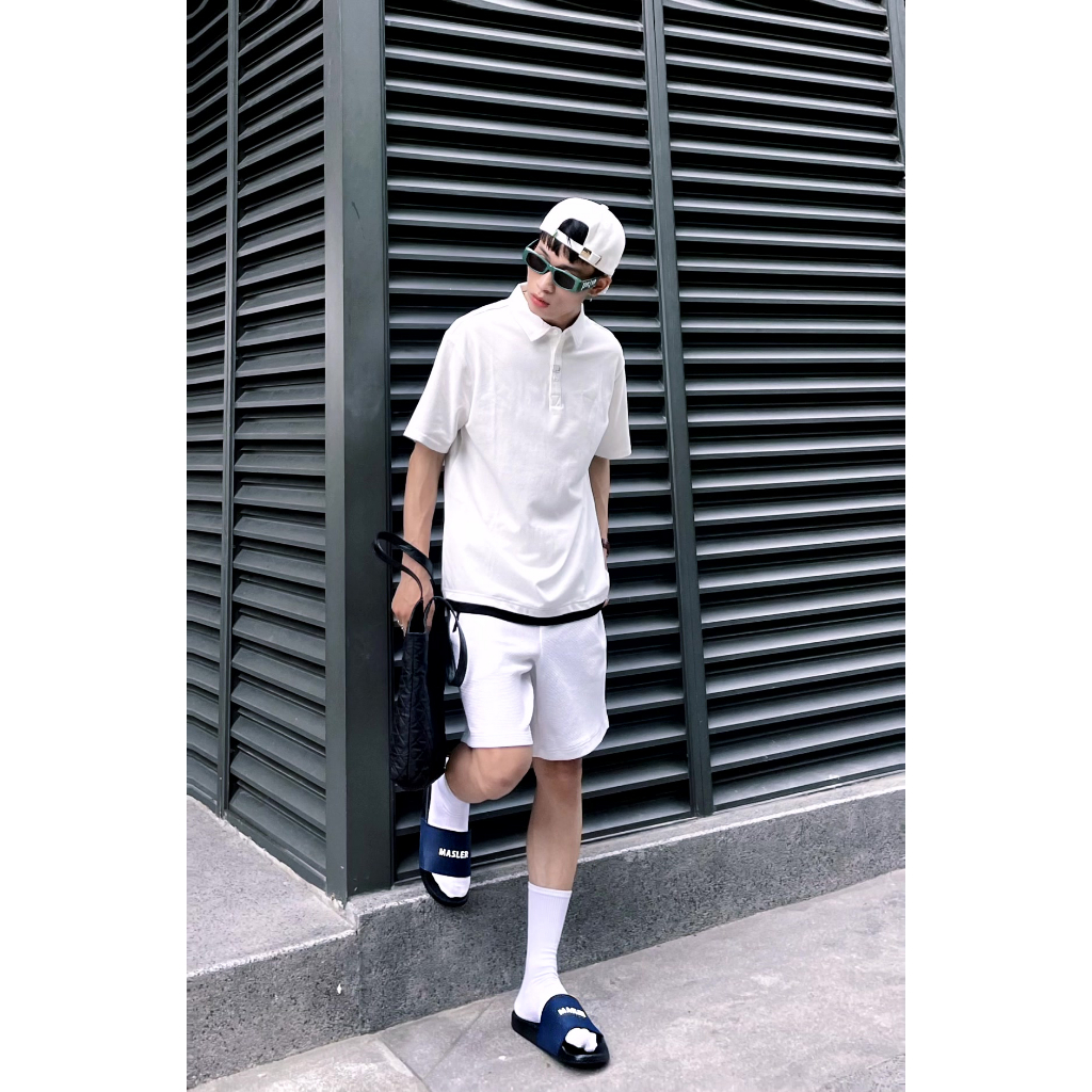 Dép quai ngang nam nữ M Masler-MT màu navy với thiết kế đế chống trơn trượt, chống nước và lớp quai thoáng khí MT9