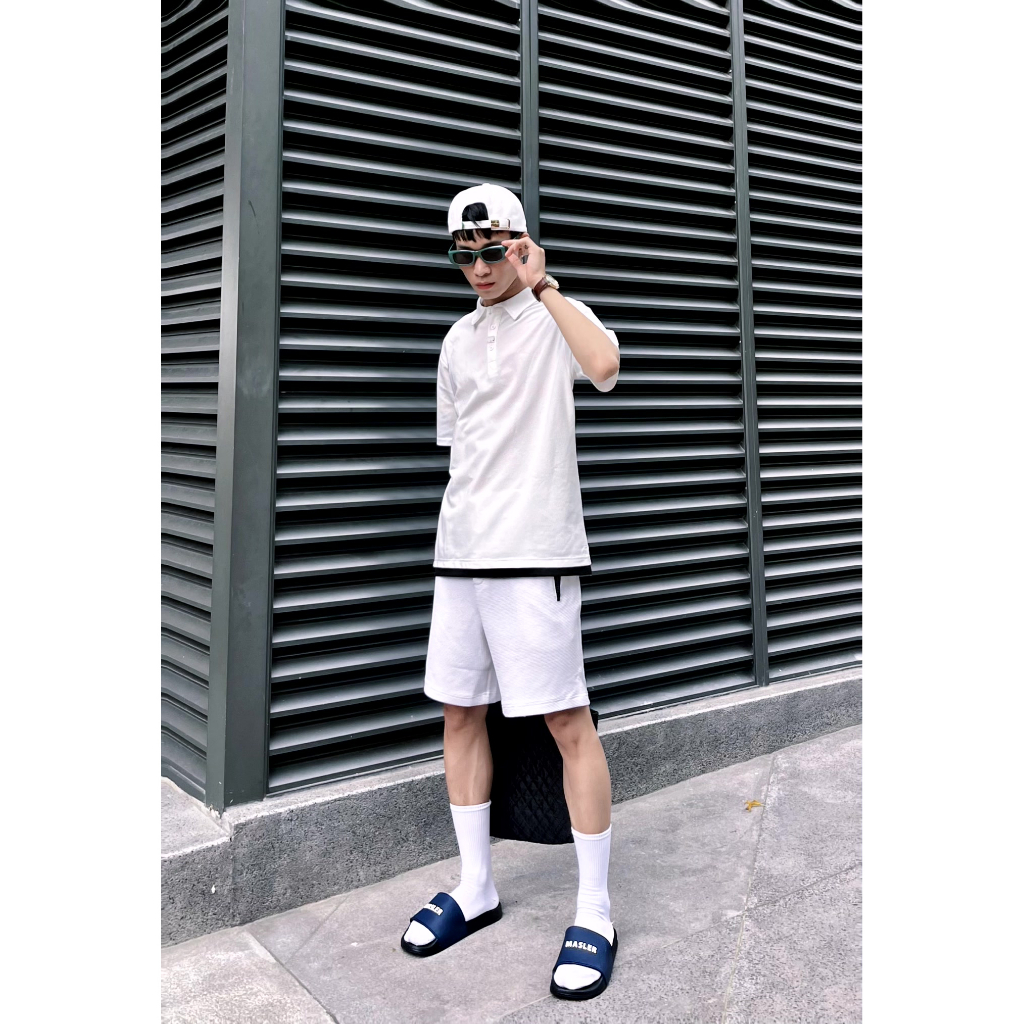 Dép quai ngang nam nữ M Masler-MT màu navy với thiết kế đế chống trơn trượt, chống nước và lớp quai thoáng khí MT9