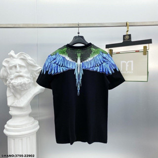   Đủ size Áo thun nam nữ viền cổ họa tiết Đại Bàng boy phố HN32 