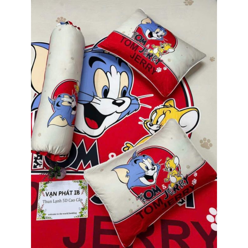 DRAP THUN LẠNH 5D TOM VÀ JERRY DỄ THƯƠNG