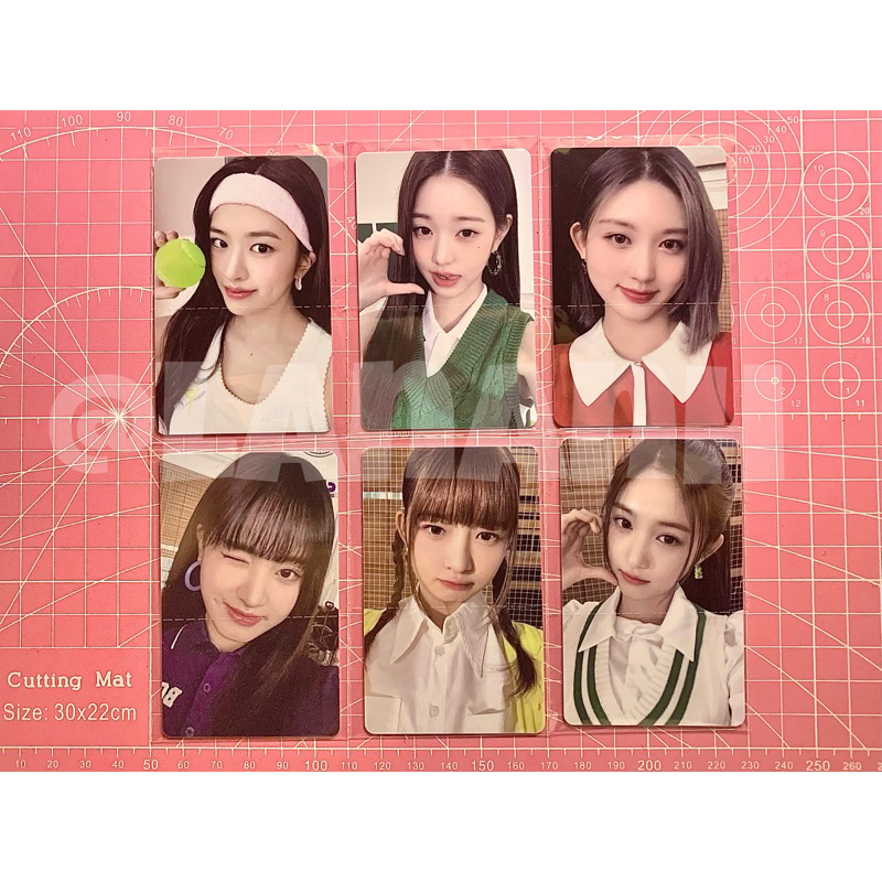 IVE Card Photocard PPJ Wonyoung Yujin Rei Gaeul Leeseo Liz