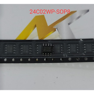 Ic nhớ eeprom m24c02-wmn6tp 24c02wp 24c02 sop-8 chính hãng stmicroelectronics mới 100%