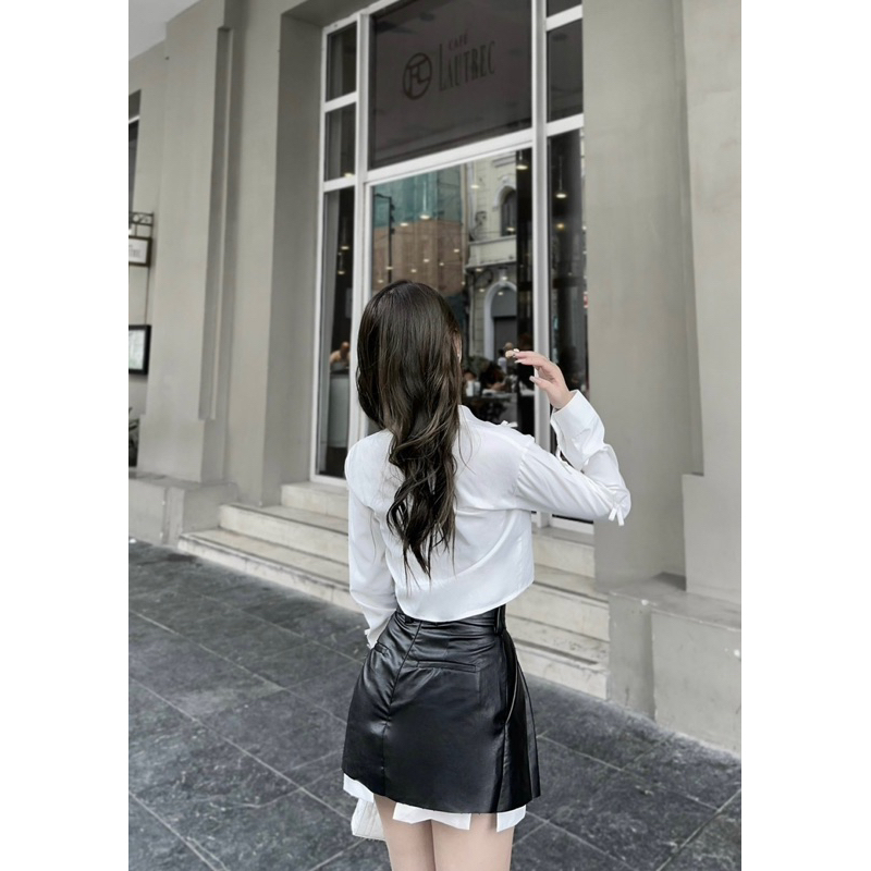 Emily Shirt - Áo sơ mi đính nơ thiết kế DTM