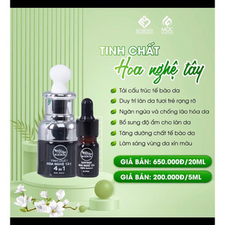 Tinh chất hoa nghệ tây dưỡng da 5ml : 20ml 650 k