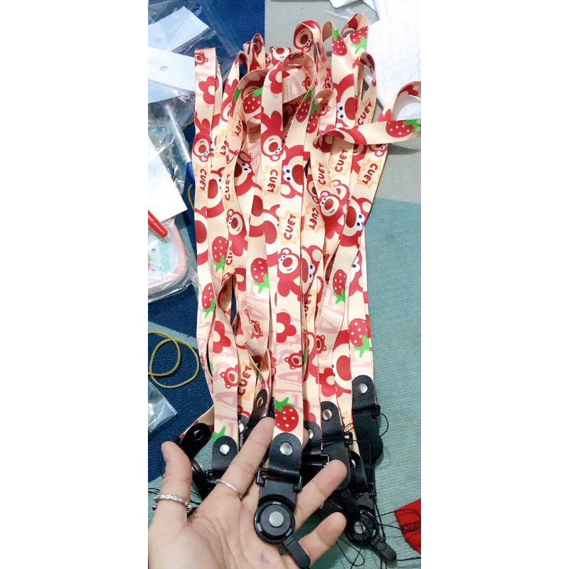 Dâ 45cm - SALE có sẵn - Dây đeo điện thoại / chìa khóa / thẻ HSSV ....y