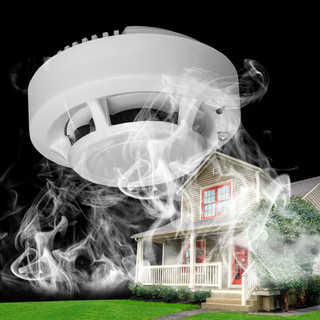 Thiết bị phát hiện cảm biến báo khói độc lập không dây SM02, cảm biến khói siêu nhạy cảnh báo báo động