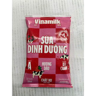 Combo 10 Bịch Sữa Tươi Vinamilk 220ml (Đủ vị)