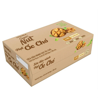 hùng 48 Hộp Sữa Đậu Nành Vinamilk Hạt Óc Chó 180ml