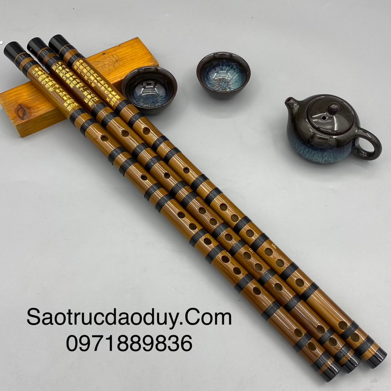 Sáo dizi DX1 - Sáo trúc Trung Hoa giá rẻ, chuẩn âm, đầy đủ phụ kiện