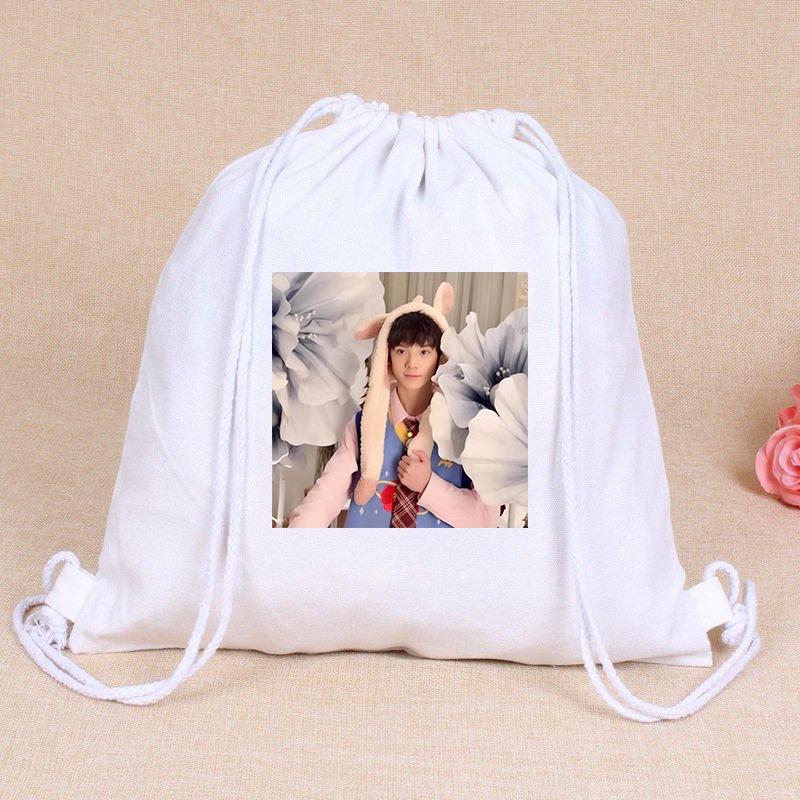 Balo dây rút IN HÌNH Tả Hàng Gia tộc TF idol thần tượng cpop thời trang