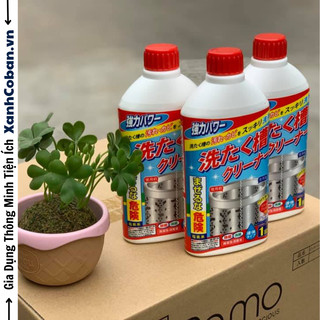 Chai nước tẩy lồng máy giặt 400ml