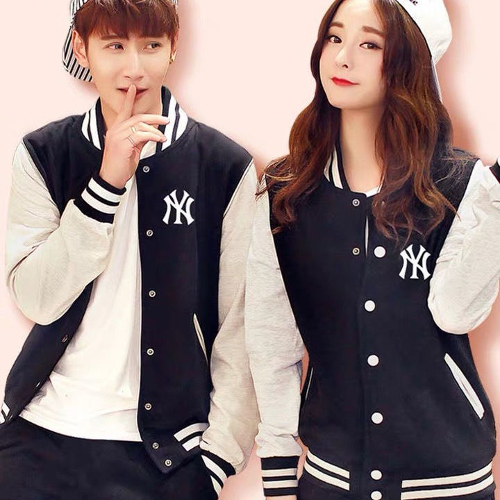 Cao Cấp Khoác Bomber - Áo Khoác Nam Nữ NEW YORK, Trend MLB NY Chất Liệu Nỉ Bông Cotton 2 Lớp Cao Cấp MoMo official