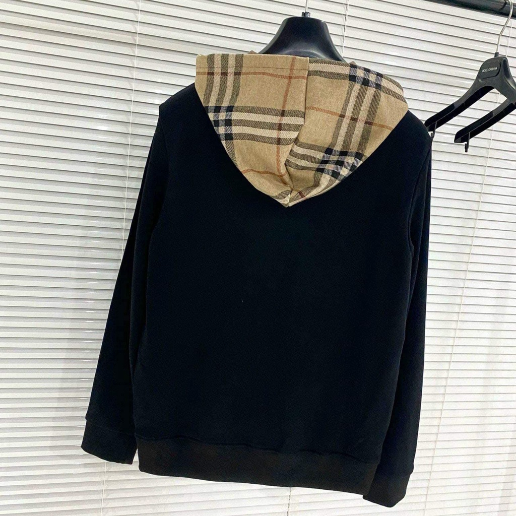 Áo Khoác BBR Chữ Thêu.  Áo Khoác Nón chất nỉ BBR Dáng Rộng Nam Nữ thời trang 2023 MoMo official