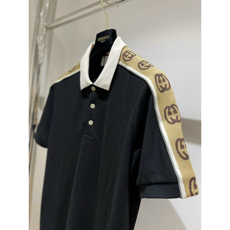 Áo Polo - Gucci - GC SS2022 hoạ tiết vai SS2022