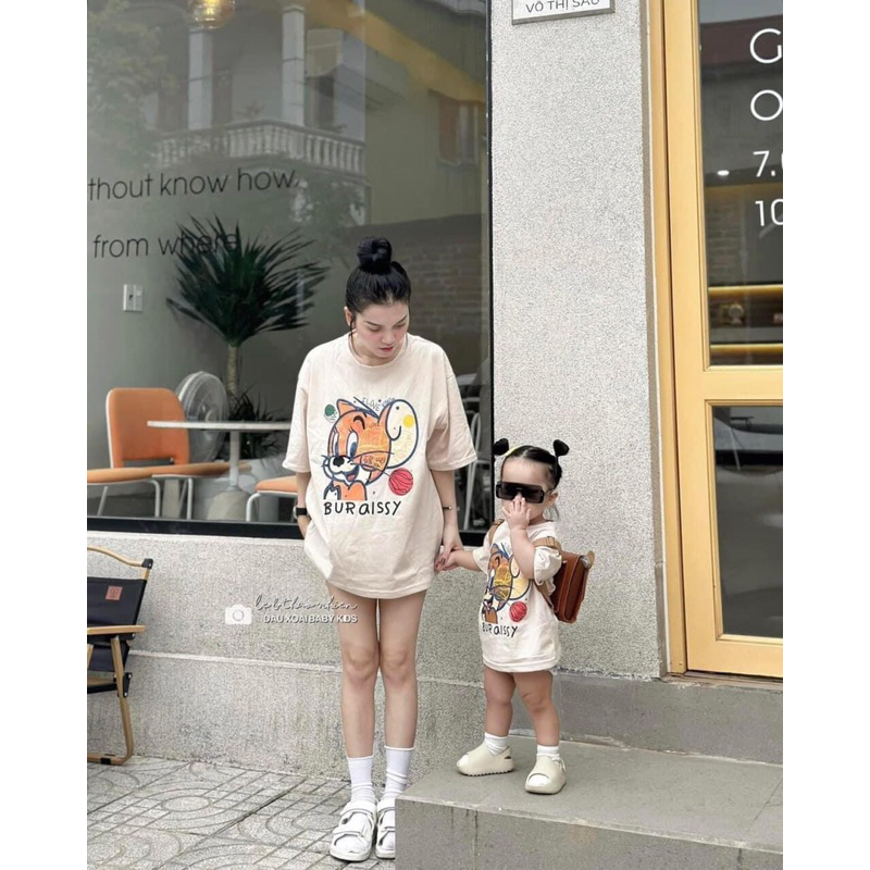 Pass set áo cặp mẹ và bé